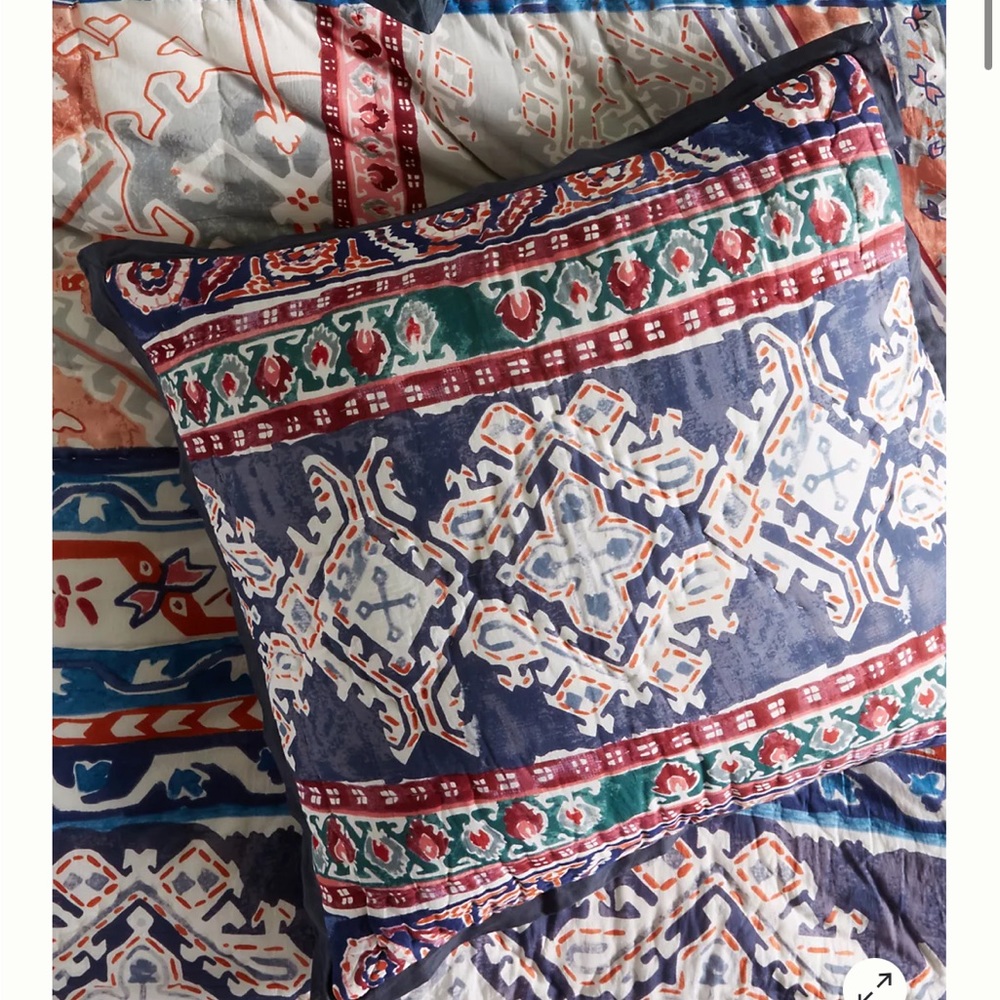 Anthropologie Risa euro sham